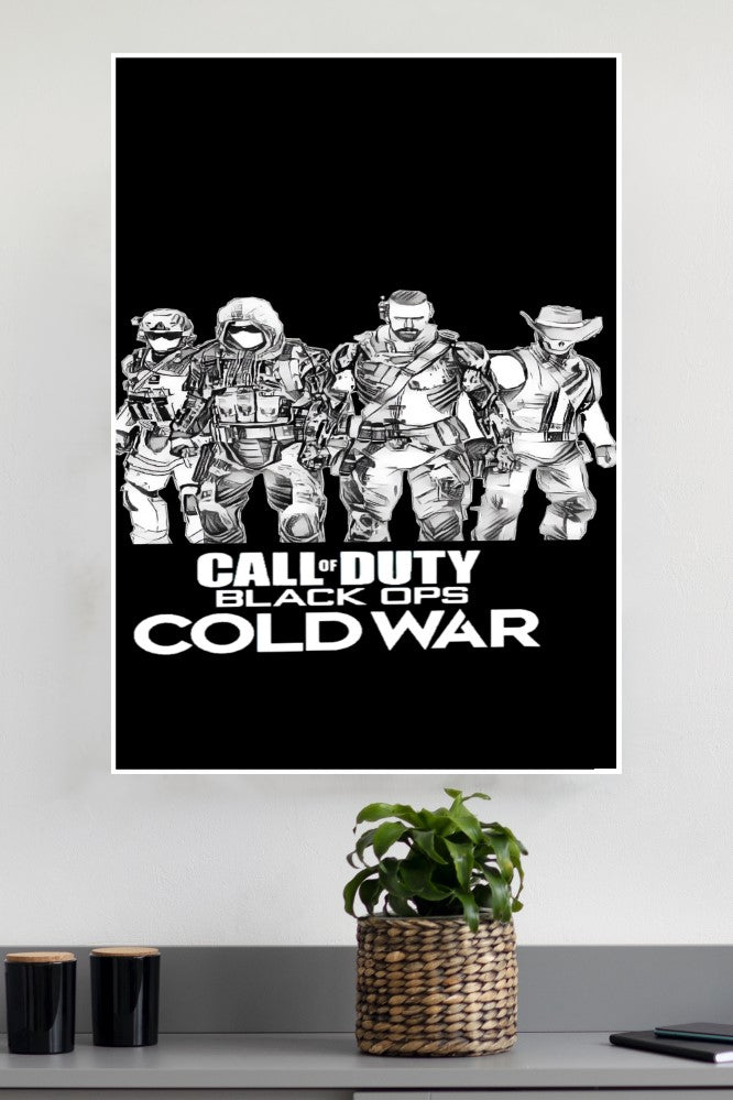 Call of Duty Black Ops Cold War Poster| Games Posters