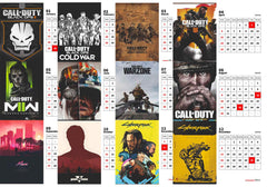 Call of Duty Modern Warfare Premium Table Desk Calendar