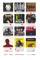 Call of Duty Modern Warfare Premium Table Desk Calendar