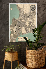 Cape Town Poster | Map Posters