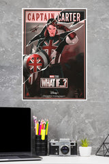 Captain Carter Movie Poster | Marvel Poster | Superhero Posters