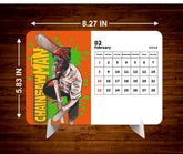 Chainsaw Premium Table Desk Calendar