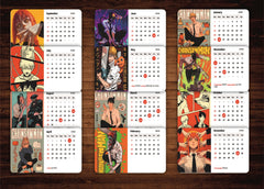 Chainsaw Man Premium Table Desk Calendar – 2026