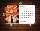 Chainsaw Man Premium Table Desk Calendar – 2026