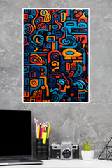 Colorful Font Poster | Art Posters