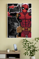 Comic Deadpool Poster, Marvel Poster | Superhero Posters