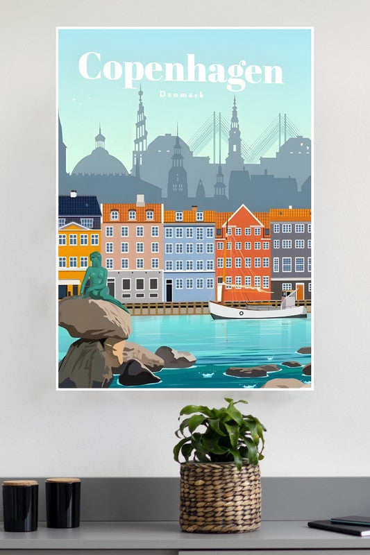 Copenhagen Poster | CIty Posters