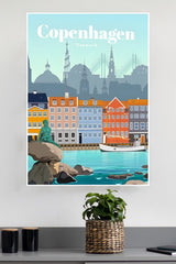 Copenhagen Poster | CIty Posters