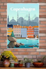 Copenhagen Poster | CIty Posters