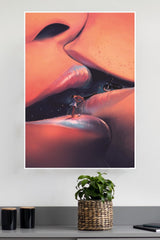 Couple Making Love Kissing Poster| Love Posters