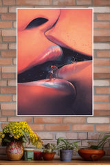 Couple Making Love Kissing Poster| Love Posters
