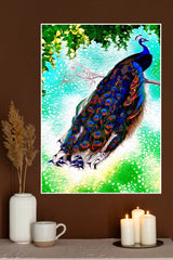 Craftsfest Colorful Peacock Poster | Animal Posters