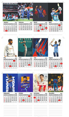 Cricket MAN Premium Table Desk Calendar
