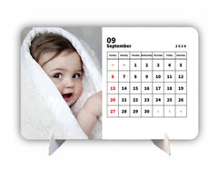 Cute Little Baby Premium Table Desk Calendar