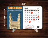 Dream City Premium Table Desk Calendar – 2026