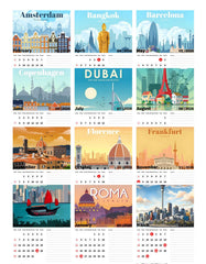 DREAM City Place Premium Table Desk Calendar