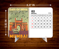City Place Premium Table Desk Calendar