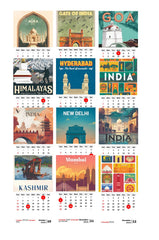 City Place Premium Table Desk Calendar