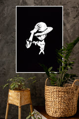 Dark One Piece D Luffy Poster | Anime Posters