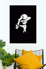 Dark One Piece D Luffy Poster | Anime Posters