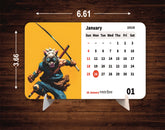 Demon Slayer Premium Table Desk Calendar – 2026
