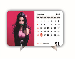 Slayer Premium Table Desk Calendar – 2026