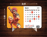 Slayer Premium Table Desk Calendar – 2026