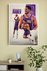 Devin Booker Poster | Basketball Posters | Sports Posters