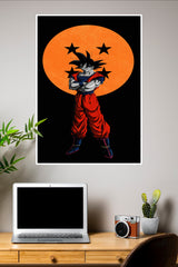 Dragonball Z- Poised Goku Poster | Anime Posters