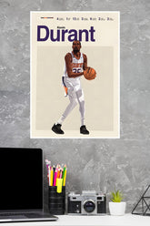 Durant Poster | Basketball Posters | Sports Posters