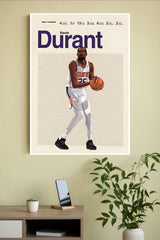 Durant Poster | Basketball Posters | Sports Posters