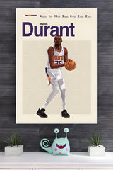 Durant Poster | Basketball Posters | Sports Posters