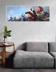 EPIC KNIGHT WARRIOR FIGHT Poster | Big Infinity Poster