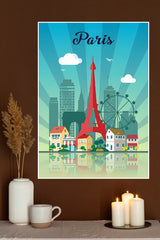 Eiffel Tower in Paris Poster | CIty Posters