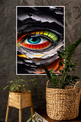 Explosions of Colors Eye Poster | Eyes Posters