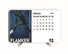 PLANES Premium Table Desk Calendar – 2026