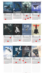 PLANE Premium Table Desk Calendar