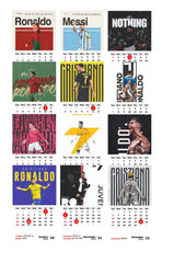 FOOTALL KING Premium Table Desk Calendar