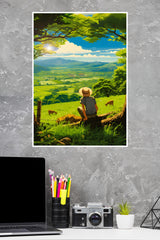 Farm Scenery Poster | Art Posters