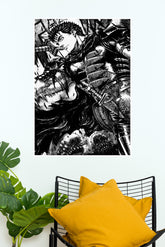 Fictional Character Guts (Berserk) Poster | Anime Posters