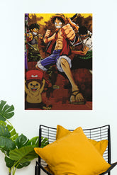 Fictional Character Monkey D. Luffy Poster | Anime Posters