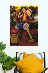Fictional Character Monkey D. Luffy Poster | Anime Posters