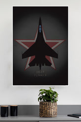 Flanker Poster | Fighter Plan Posters