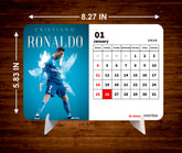 Football Man Premium Table Desk Calendar