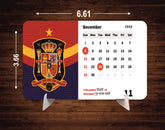 Football team Premium Table Desk Calendar – 2026