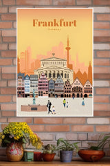Frankfurt Poster | CIty Posters