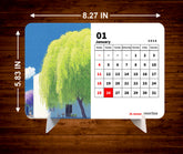 GREEN Valley Premium Table Desk Calendar