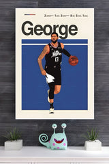 George Poster | Basketball Posters | Sports Posters