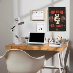 Go Hard or Go Gome Poster | Gym Posters
