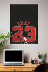 Goat 23 Poster | Gym and Motivational Quotes Posters